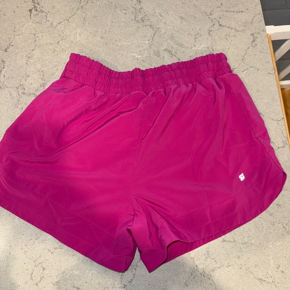Peloton Pink Athletic Shorts - Picture 3 of 4